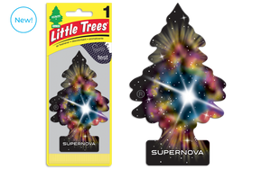 Aromatizante para carro - Little Trees (SUPERNOVA) 24 UNIDADES
