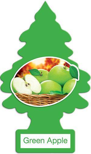 Go Box - Aromatizante para carro - Little Trees (Green Apple) 24 UNIDADES